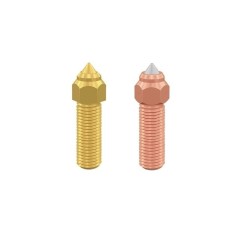 CREALITY Nozzle Kit For Creality K1 /K1 Max 0.4 mm Hardened Steel / Brass Nozzle