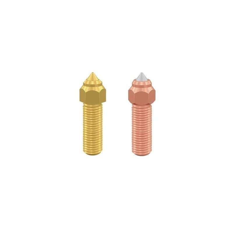 CREALITY Nozzle Kit For Creality K1 /K1 Max 0.4 mm Hardened Steel / Brass Nozzle