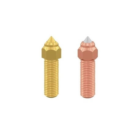 CREALITY Nozzle Kit For Creality K1 /K1 Max 0.4 mm Hardened Steel / Brass Nozzle
