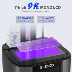 ELEGOO Mars 4 Ultra 9K MSLA Resin 3D Printer