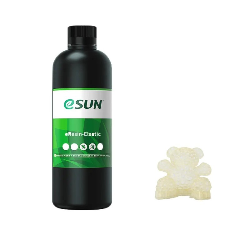 eSun TPE LIKE ELASTIC resin for LCD/DLP 3D Printing  (500g/bottle)