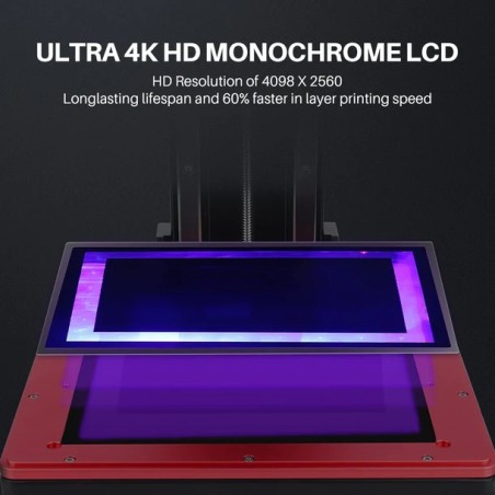 ELEGOO 9.1-Inch 4K Mono LCD Screen for Elegoo Saturn S 3D PRINTER