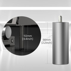 Creality CV-50 Heightening Columns / Risers for Laser Engraver (4 Pcs)