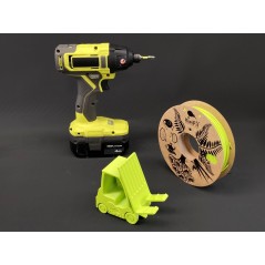 KiwiFil Power Tool Green rPETG , 1.75 mm, 1 kg/roll