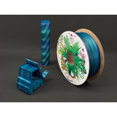 100% Recycled KiwiFil Power Rainbow rPETG , 1.75 mm, 1 kg/roll
