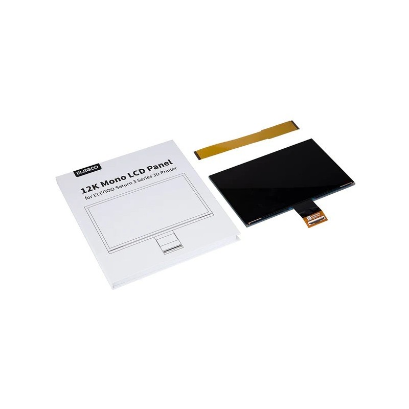 12K Mono LCD Screen for ELEGOO Saturn 3 & Saturn 3 Ultra 3D Printer