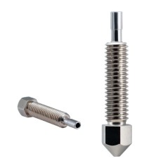 Micro Swiss Brass Plated Nozzle for FlowTech™ Hotend (0.2mm/0.4mm/0.6mm/0.8mm)