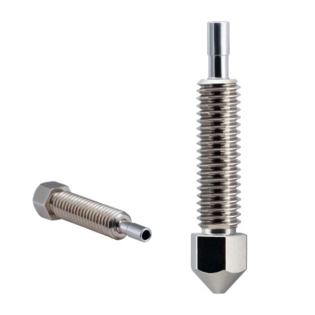 Micro Swiss Brass Plated Nozzle for FlowTech™ Hotend (0.2mm/0.4mm/0.6mm/0.8mm)