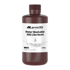 Marvle3D  Water Washable ABS-like Resin 1kg (Solid Black, White and Grey)