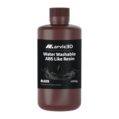 Marvle3D  Water Washable ABS-like Resin 1kg (Solid Black, White and Grey)