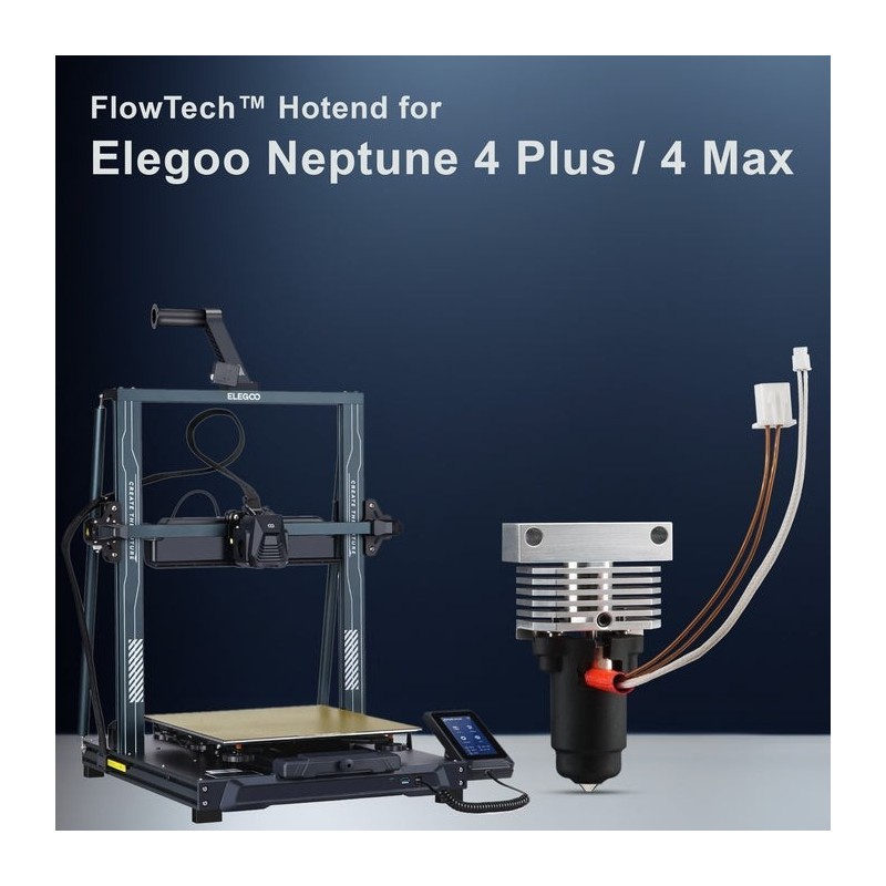 MicroSwiss FlowTech™ Hotend for Elegoo Neptune 4 Plus / 4 Max