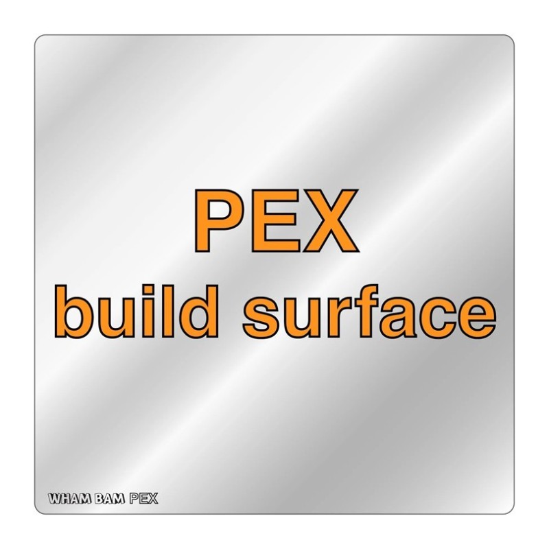 Wham Bam - PEX Build Surface - 235 X 235 - Creality Ender 3 & 5, BIQU B1, Elegoo Neptune 2/3